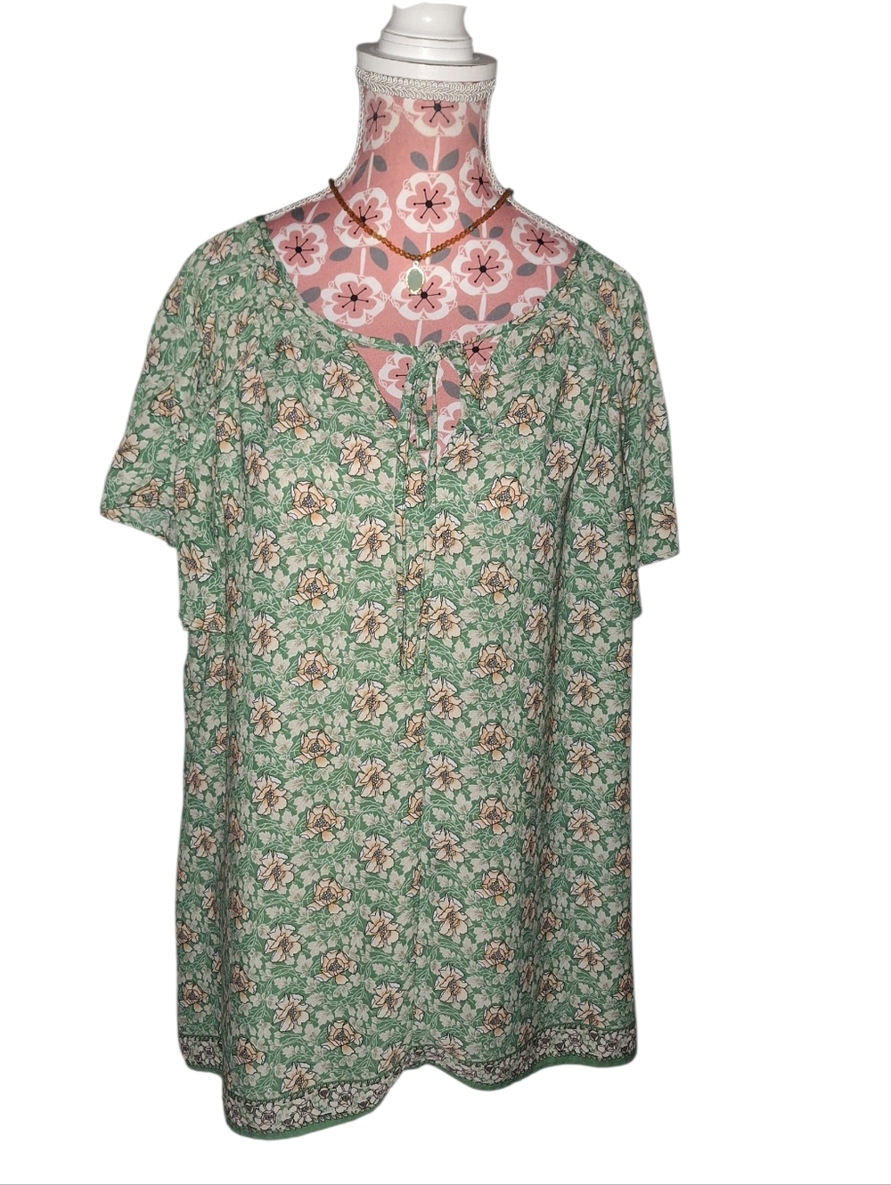 Max Studio Floral Blouse